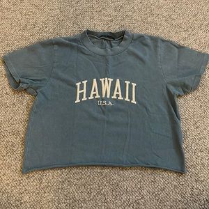 cropped hawai tee